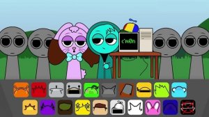 Sprunki, NEW characters to play with again + New reactions!