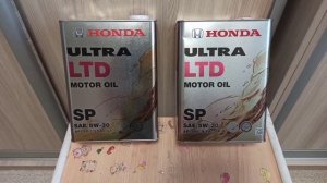 Подделка масла HONDA нового поколения
