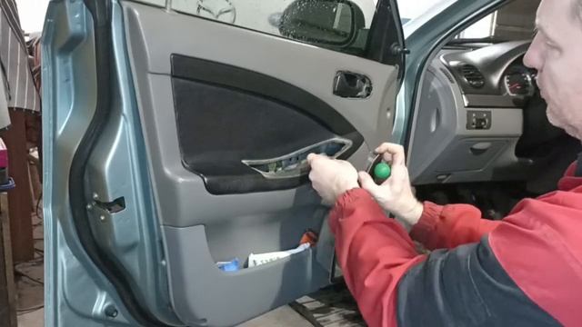 Chevrolet lacetti снятие обшивки водительской двери смотреть онлайн
