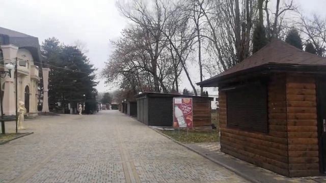 Прогулка по парку Зелёный остров города Черкесска 13.12.2023 смотреть онлайн