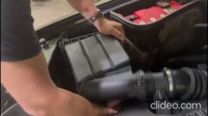 Замена воздушного и салонного фильтров Mercedes M-Class (W163) н