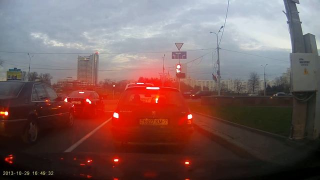 Видео с Blackvue DR400G-HD II