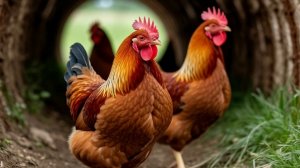 Тоннель для курей.