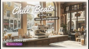 Уютное лоуфай кафе | Расслабься и сосредоточься под чилл биты