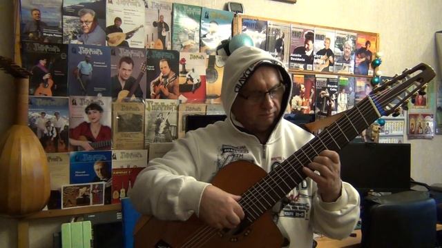 8-string Nylon Fanned Fret Guitar Review Valeriy Volkov смотреть онлайн