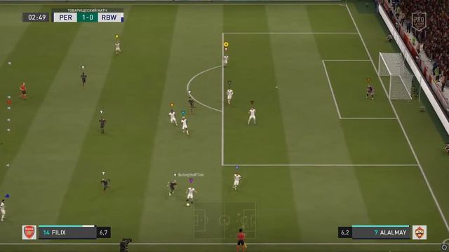 8 тур РКПЛ Warriors-Persik гол с багом камеры