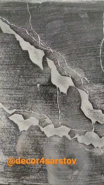 Готовим выкрас на акцентную стенку. Травертин+венеция смотреть онлайн