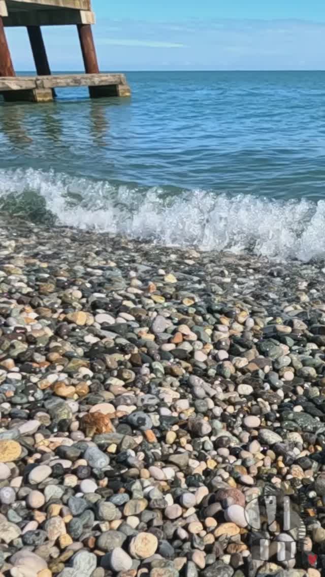 ❤️ РЕЛАКС - успокаивающий шум моря. Абхазия, май смотреть онлайн