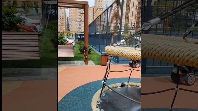 С каждым новым домом появляется новая детская площадка.Для ребёнка это интересно. смотреть онлайн