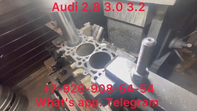 Гильзовка блока Ауди А4 А6 А8 Ку5 2.8 3.0 3.2 Расточка постел? смотреть онлайн