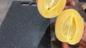 ЭКЗОТИЧЕСКИ ДЫННАЯ ГРУША!  Впервые попробовал Пепино -