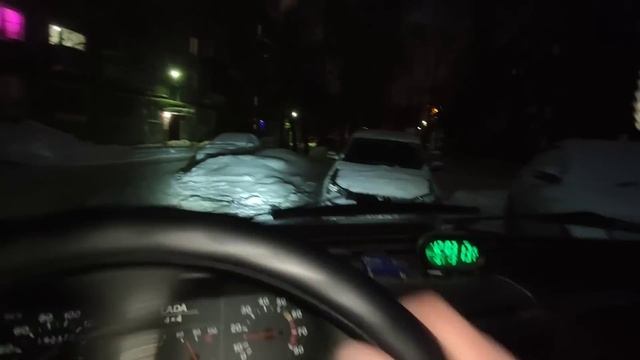 Очередной кайф на Ниве зимой..)) Чёткое моторное масло ? смотреть онлайн