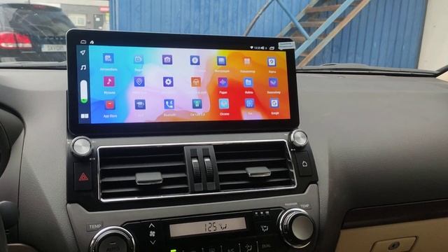 Автомагнітола для Toyota Prado 150 заміна екрану. смотреть онлайн