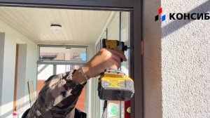 Монтаж алюминиевой раздвижной системы