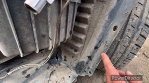 Ремонт креплений бампера и передних подкрылок