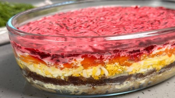 Могу есть только его и горячего не надо! Самый вкусный САЛАТ по-новому! Салат "Икра сельди под шубой