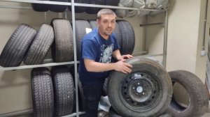 Как хранить резину с диском правильно!!!!
