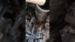 замена датчика коленвала на хендай Санта фе2 дизель 2.2,