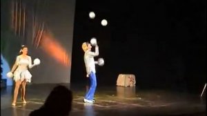 Chernov Duo. Juggling Act. Дуэт Черновы. Жонглеры.