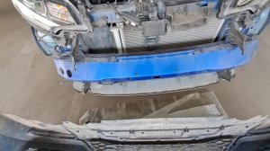 Как снять передний бампер Honda Fit GK3