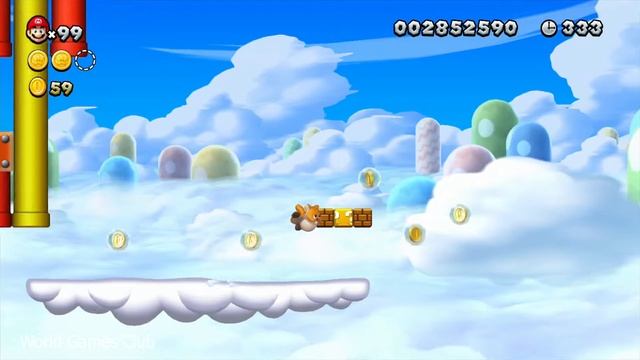 Прохождение New Super Mario Bros U (Wii U) блоки из ниоткуда смотреть онлайн