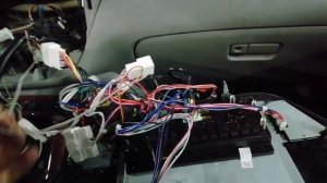 Установка магнитолы. Тойота Хайлендер