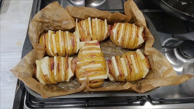 картошка гармошка в духовке