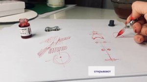 Обзор стеклянной перьевой ручки для каллиграфии и рис