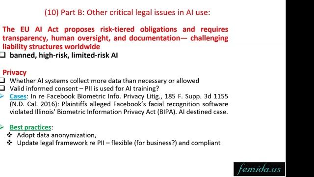 Критические правовые проблемы применения AI в сервисн?