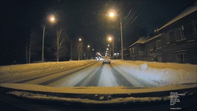 Гибридный видеорегистратор Neoline Citysmart пример видеозап смотреть онлайн