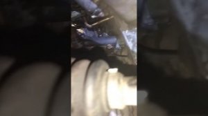 Lacetti замена патрубка печки, без снятия впускного колле