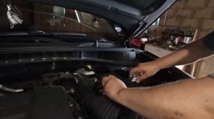 Замена воздушного фильтра Hyundai Tucson 2019г