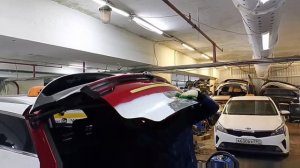 ремонт задний багажник Chery Tiggo 7 Pro