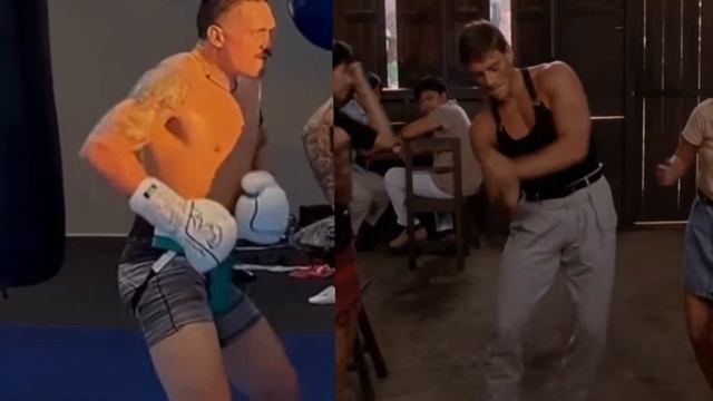 Усик против Вандама. Танец Усика перед боем #усик #ван? смотреть онлайн