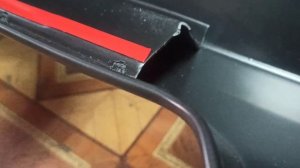 Установка пластиковых порогов на Датсун он-до