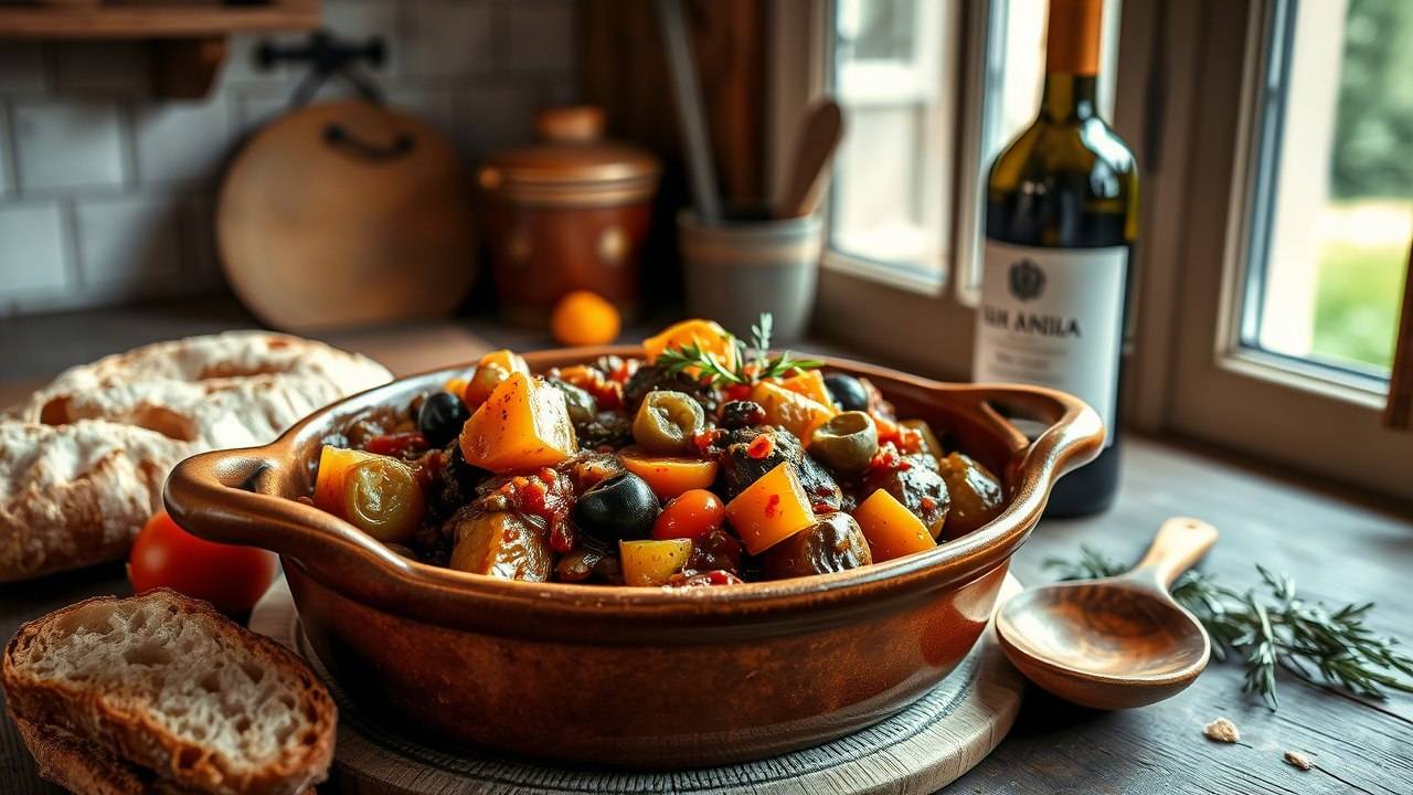 Секрет Сицилийских ресторанов: почему эта сладко-пряная Капоната сводит всех с ума?! смотреть онлайн