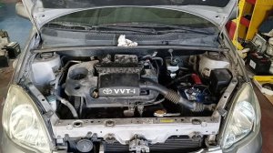 Toyota Yaris VVT-I Заводится и глохнет.