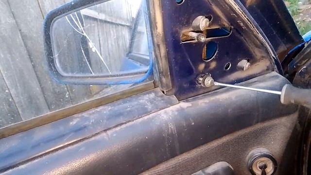 замена зеркала автомобиль ВАЗ 2110 2111 2112 2114 2115