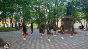 Танец под песню Газманова "Вперед, Россия!" #дальнегорс