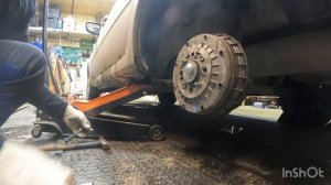 Лада Гранта замена заднего ступичного подшипника .