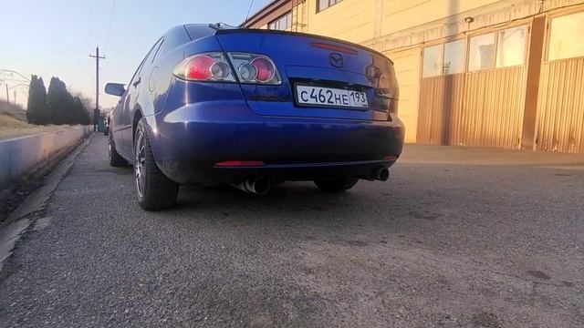 Мазда 6 gg, Выхлоп HKS + резонатор Гельмгольца#mazda смотреть онлайн