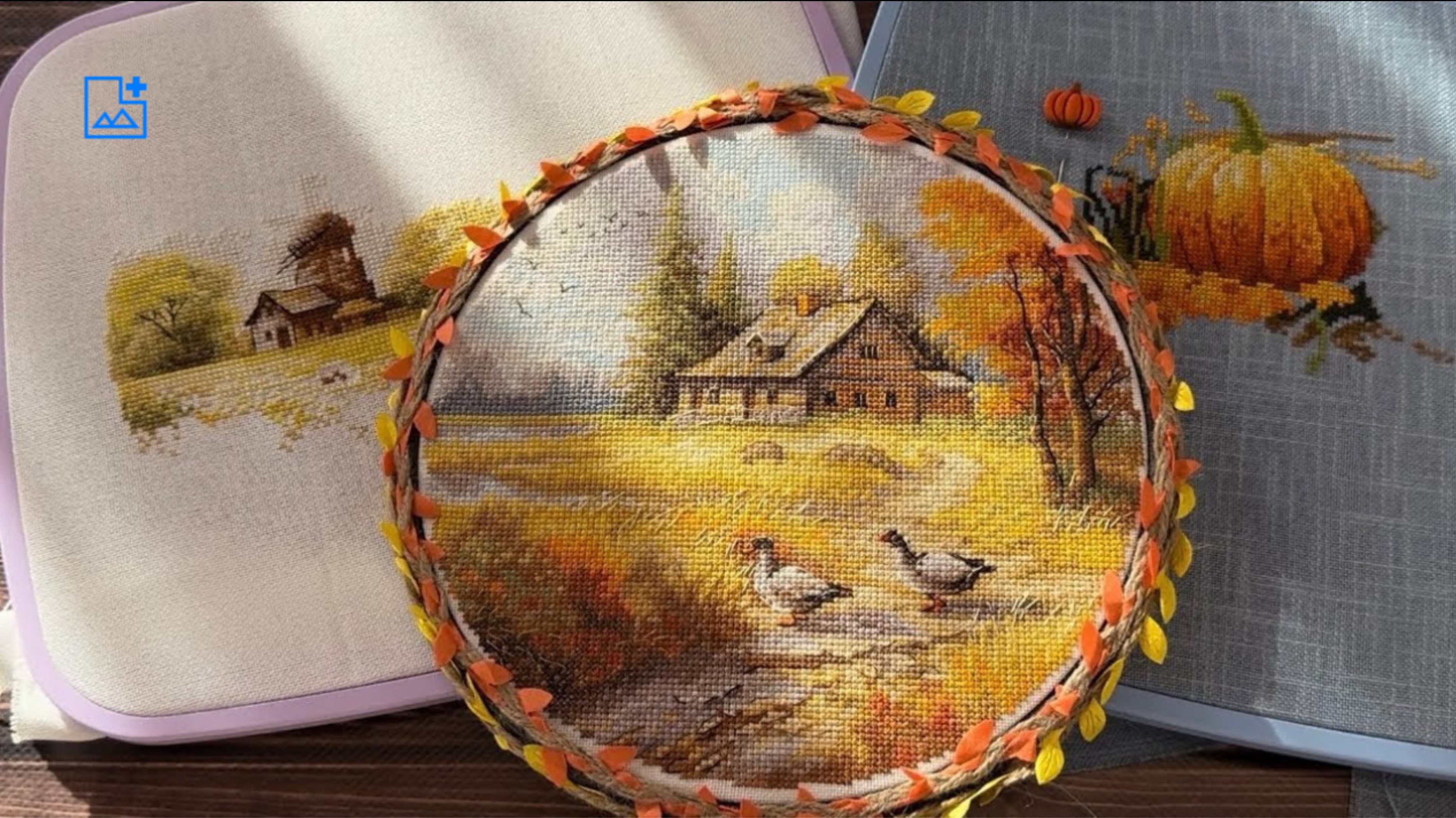 Вышивка крестом/“Осень золотая”/Осенние старты.2024 год смотреть онлайн