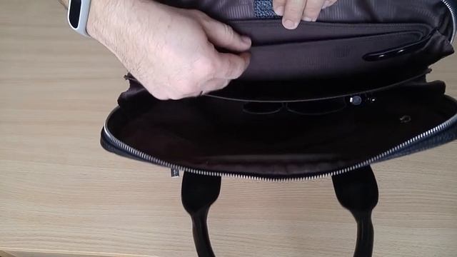 Malgrado BR09-321C1538 Black, обзор портфеля, мужской сумки