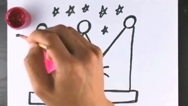Ноw to draw a crown / Как нарисовать корону смотреть онлайн