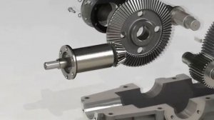 редуктор двухступенчатый коническо-цилиндрический