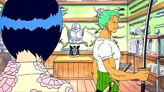 Зоро покупает меч