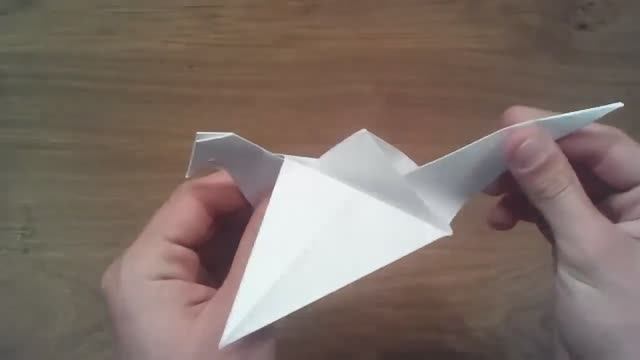 Журавлик машет крыльями! Оригами поделки своими руками! смотреть онлайн