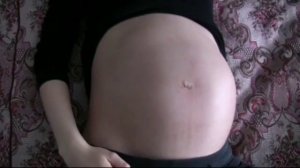 Живот беременной, танцует !!! Pregnant belly, dancing    Video Dailymotion