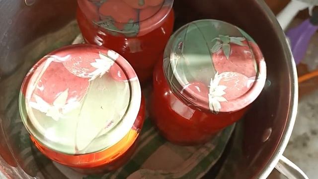 Помидоры без соли уксуса на зиму смотреть онлайн
