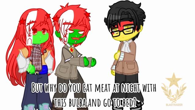 •Ну зачем есть мясо с картошкой Meme Countryhumans• ✨